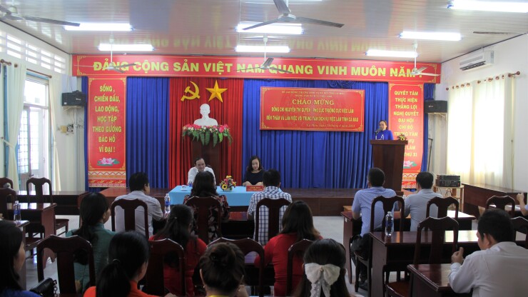 Đoàn công tác Cục Việc làm, Bộ Lao động – Thương binh và Xã hội thăm và làm việc tại Sở Lao động – Thương binh và Xã hội tỉnh Cà Mau