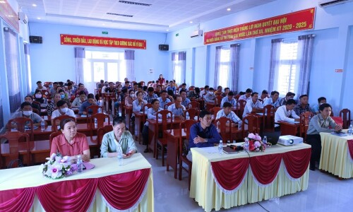 TƯ VẤN, GIỚI THIỆU VIỆC LÀM VÀ CÁC CHÍNH SÁCH HỖ TRỢ CỦA TỈNH VỀ XUẤT KHẨU LAO ĐỘNG TẠI 02 XÃ PHÚ HƯNG VÀ THỊ TRẤN CÁI NƯỚC, HUYỆN CÁI NƯỚC NĂM 2023