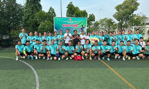 Sôi nổi Giải bóng đá Nam, Nữ Chào mừng Kỷ niệm 81 năm Ngày thành lập ngành Nội vụ và 81 năm Ngày Quốc khánh nước Cộng Hòa Xã Hội Chủ Nghĩa Việt Nam