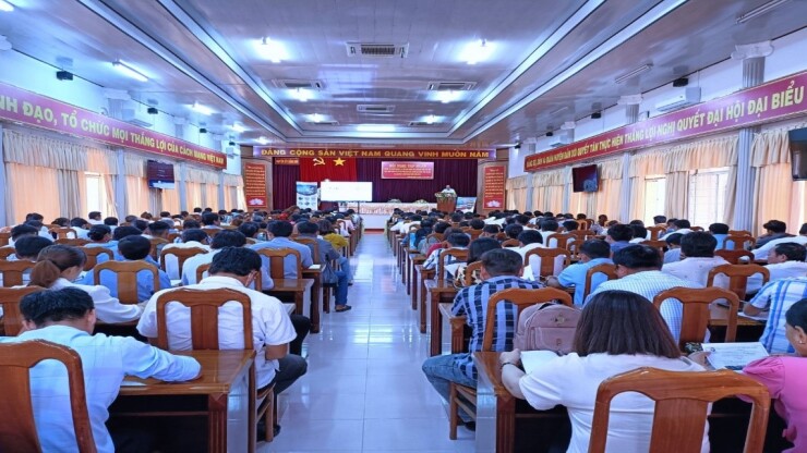 HỘI NGHỊ TẬP HUẤN NÂNG CAO NĂNG LỰC CHO ĐỘI NGŨ CỘNG TÁC VIÊN TRONG CÔNG TÁC ĐƯA NGƯỜI LAO ĐỘNG ĐI LÀM VIỆC Ở NƯỚC NGOÀI THEO HỢP ĐỒNG