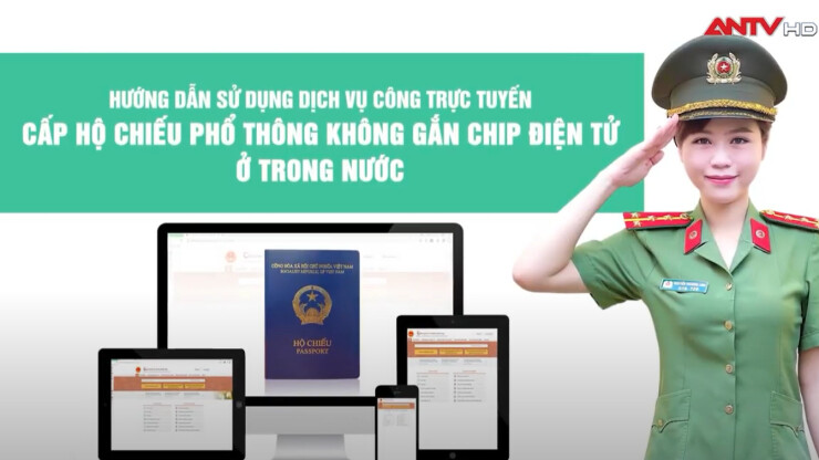 TUYÊN TRUYỀN SỬ DỤNG DỊCH VỤ CÔNG TRỰC TUYẾN CẤP HỘ CHIẾU PHỔ THÔNG KHÔNG GẮN CHÍP ĐIỆN TỬ Ở TRONG NƯỚC