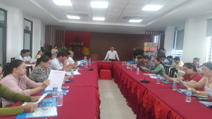 Tư vấn, giới thiệu việc làm và tập huấn cộng tác viên tại xã Long Điền