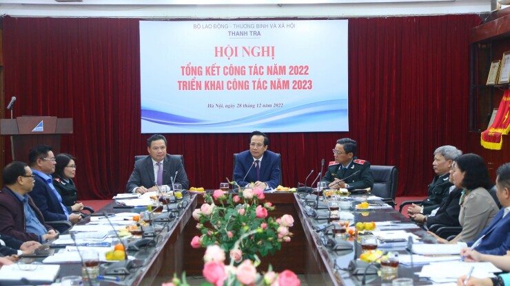 Thanh tra Bộ tổng kết công tác năm 2022 và triển khai nhiệm vụ năm 2023