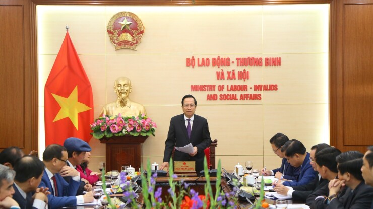 Bộ trưởng Đào Ngọc Dung: Tập trung cao độ phát triển thị trường lao động