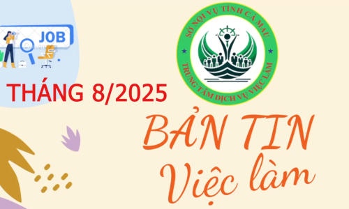 Bản tin việc làm tháng 8/2025