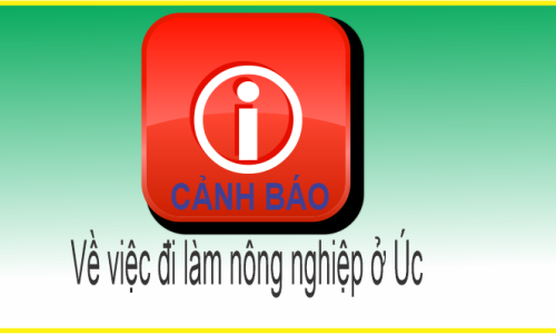 Cảnh báo về việc đi làm nông nghiệp ở Úc