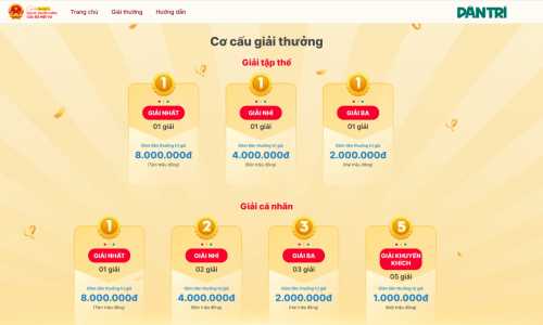 Bộ Nội vụ và báo Dân trí tổ chức cuộc thi “Tìm hiểu lịch sử, truyền thống của Bộ Nội vụ"