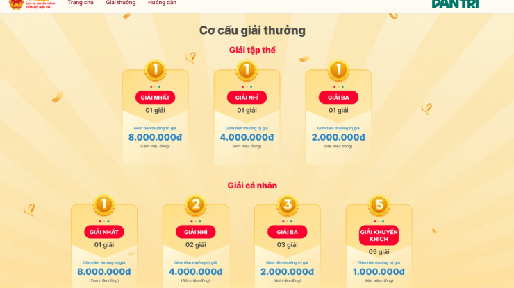 Bộ Nội vụ và báo Dân trí tổ chức cuộc thi “Tìm hiểu lịch sử, truyền thống của Bộ Nội vụ"