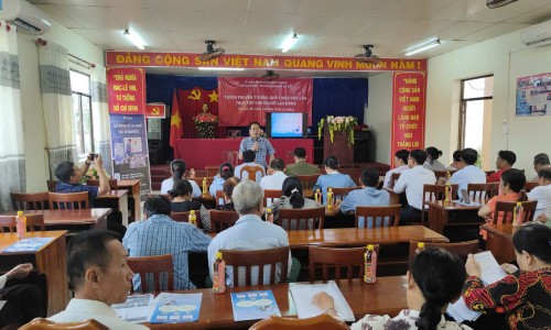 Tuyên truyền tư vấn việc làm và đưa người lao động đi làm việc ở nước ngoài theo hợp đồng năm 2024 tại xã Tắc Vân thành phố Cà Mau