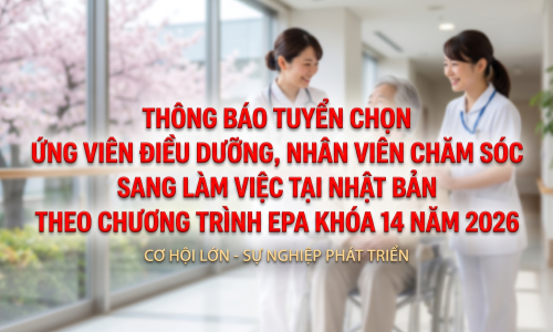 Thông báo tuyển chọn ứng viên Chương trình EPA Khóa 14 năm 2026