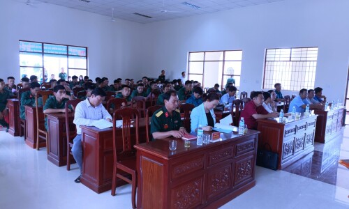 TƯ VẤN HƯỚNG NGHIỆP CHO BỘ ĐỘI XUẤT NGŨ TRỞ VỀ ĐỊA PHƯƠNG NĂM 2023