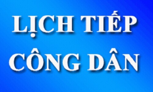 Thông báo lịch tiếp công dân năm 2023 của Giám đốc Trung tâm Dịch vụ việc làm tỉnh Cà Mau