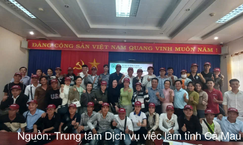 Trung tâm Dịch vụ việc làm tỉnh Cà Mau tiếp tục công tác phối hợp đưa người lao động huyện Thới Bình, tỉnh Cà Mau đi làm việc thời vụ tại Hàn Quốc