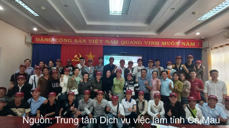 Trung tâm Dịch vụ việc làm tỉnh Cà Mau tiếp tục công tác phối hợp đưa người lao động huyện Thới Bình, tỉnh Cà Mau đi làm việc thời vụ tại Hàn Quốc