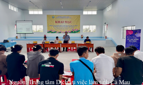 Phiên giao dịch việc làm tại xã Nguyễn Việt Khái