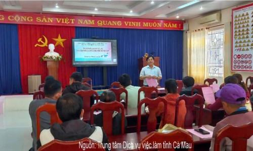 Trung tâm Dịch vụ việc làm Cà Mau tổ chức phiên giao dịch việc làm  dành cho người lao động thất nghiệp