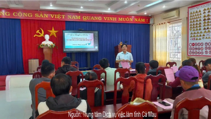 Trung tâm Dịch vụ việc làm Cà Mau tổ chức phiên giao dịch việc làm  dành cho người lao động thất nghiệp