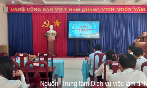 Hội nghị viên chức, người lao động Trung tâm Dịch vụ việc làm tỉnh Cà Mau năm 2025
