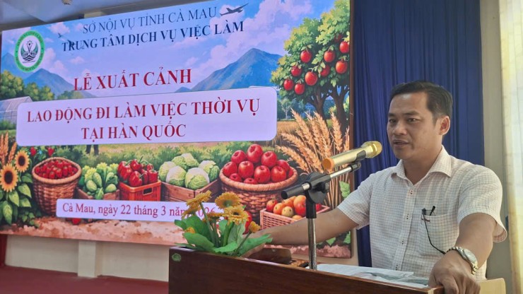 Lễ xuất cảnh lao động đi làm việc thời vụ tại Hàn Quốc năm 2026