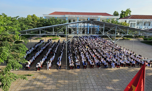 BUỔI TƯ VẤN TUYÊN TRUYỀN TẠI ĐIỂM TRƯỜNG THPT SÔNG ĐỐC HUYỆN TRẦN VĂN THỜI