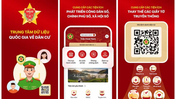 Sử dụng thông tin, giấy tờ tích hợp trên ứng dụng VneID