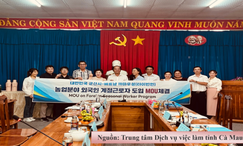 Tăng cường công tác đưa người lao động huyện Thới Bình đi làm việc chương trình thời vụ tại Hàn Quốc năm 2025