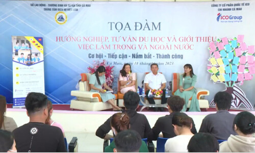 Toạ đàm “Hướng nghiệp, tư vấn du học và giới thiệu việc làm trong và ngoài nước” chủ đề Hướng nghiệp