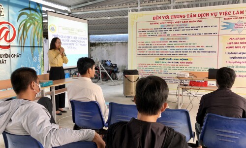 TRUNG TÂM DỊCH VỤ VIỆC LÀM CÀ MAU KẾT NỐI VIỆC LÀM CHO NGƯỜI LAO ĐỘNG THẤT NGHIỆP