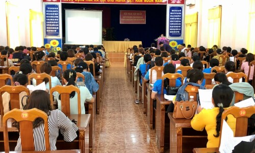 Tập huấn nghiệp vụ tuyên tuyền, tư vấn giới thiệu việc làm cho đội ngũ cộng tác viên trên địa bàn huyện Đầm Dơi