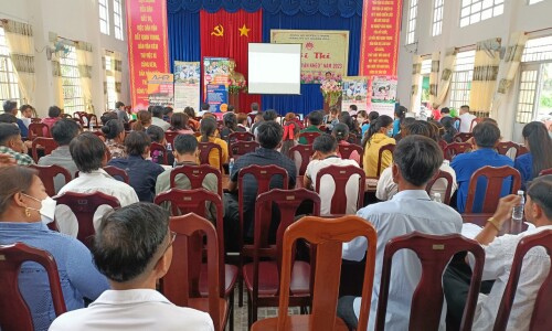 Triển khai chương trình tư vấn và giới thiệu việc làm tại các xã, thị trấn trên địa bàn huyện U Minh năm 2023