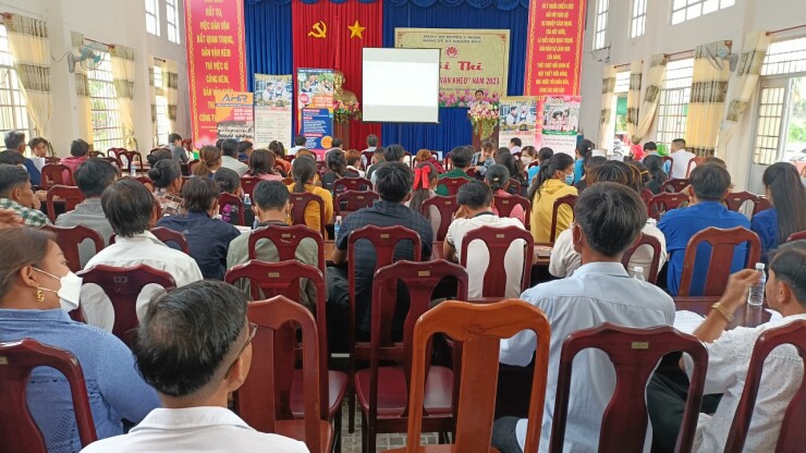 Triển khai chương trình tư vấn và giới thiệu việc làm tại các xã, thị trấn trên địa bàn huyện U Minh năm 2023