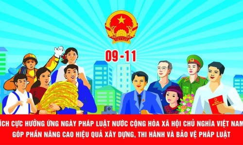 Tổ chức các hoạt động huởng ứng Ngày Pháp luật Việt Nam năm 2023