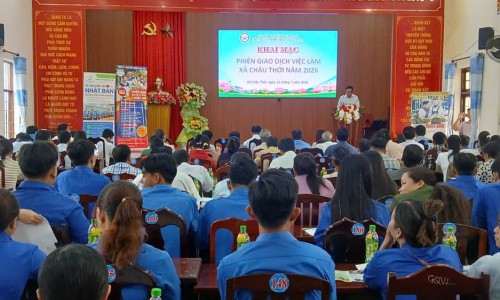 Góc nhìn an sinh: Xã Châu Thới đồng hành cùng người lao động tìm kiếm cơ hội lập nghiệp an toàn