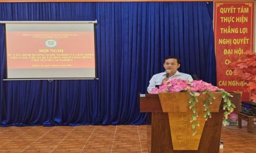 Tư vấn, định hướng nghề nghiệp và giới thiệu việc làm cho người sau cai nghiện