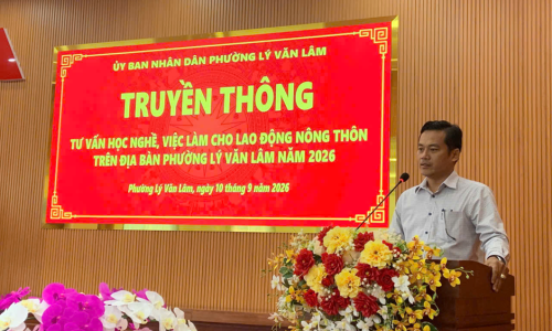 Cà Mau đẩy mạnh tuyên truyền, tư vấn học nghề, việc làm, đồng hành cùng lao động nông thôn