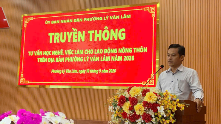 Cà Mau đẩy mạnh tuyên truyền, tư vấn học nghề, việc làm, đồng hành cùng lao động nông thôn