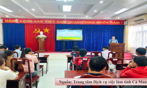 Tổ chức khai giảng đào tạo tiếng Hàn và Giáo dục định hướng dành cho lao động  thời vụ huyện Thới Bình năm 2025