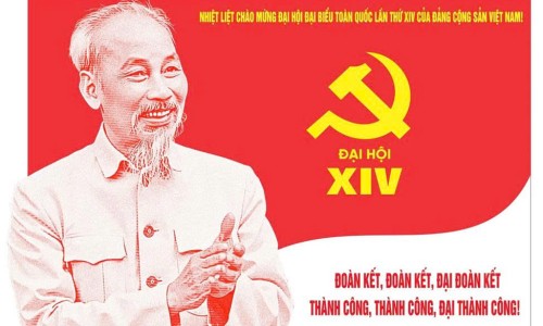 Nhiệt liệt chào mừng đại hội đại biểu toàn quốc lần thứ XIV của Đảng