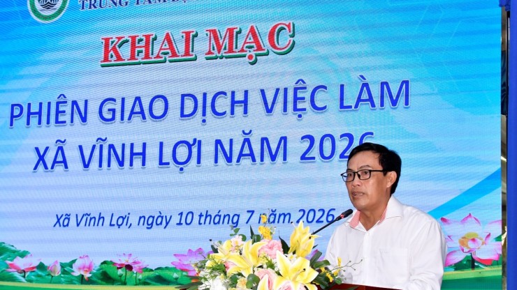 Xã Vĩnh Lợi: Khai phá tiềm năng nhân lực, tạo bứt phá an sinh từ Phiên giao dịch việc làm lưu động