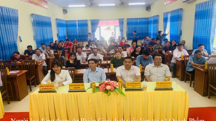 Phiên giao dịch việc làm tại xã Quách Phẩm – Cơ hội việc làm gần hơn với người lao động 🌟