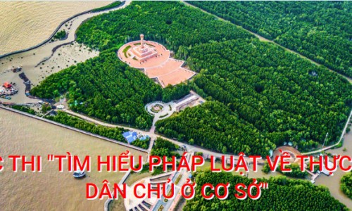 Cuộc thi trực tuyến "Tìm hiểu pháp luật về thực hiện dân chủ ở cơ sở" năm 2023
