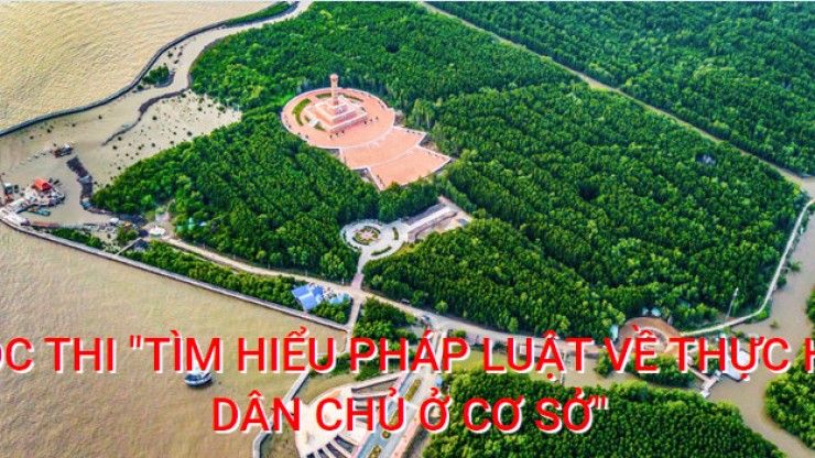 Cuộc thi trực tuyến "Tìm hiểu pháp luật về thực hiện dân chủ ở cơ sở" năm 2023