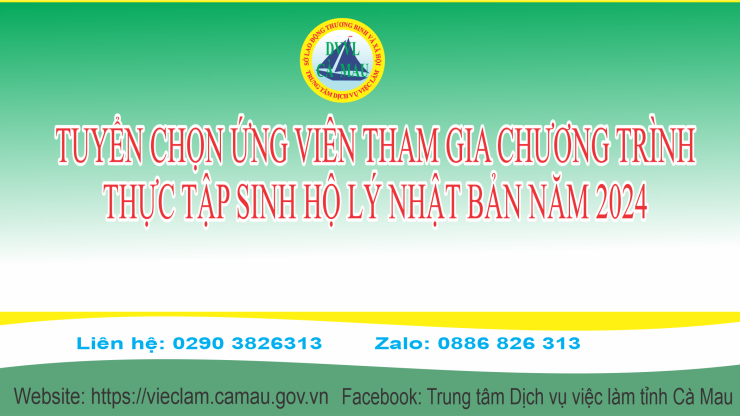 Tuyển chọn ứng viên tham gia chương trình thực tập sinh hộ lý Nhật Bản
