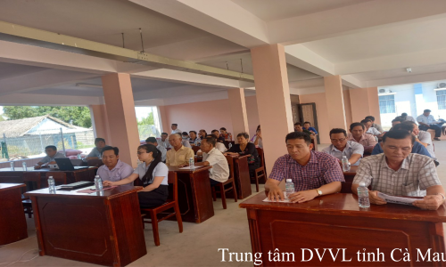 Tập huấn nghiệp vụ tuyên tuyền, tư vấn giới thiệu việc làm tại 02 xã Ngọc Chánh và Tạ An Khương Đông huyện Đầm Dơi