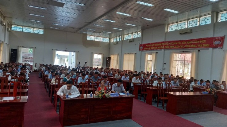 Tập huấn nghiệp vụ tuyên tuyền, tư vấn giới thiệu việc làm cho cộng tác viên trên địa bàn huyện Thới Bình