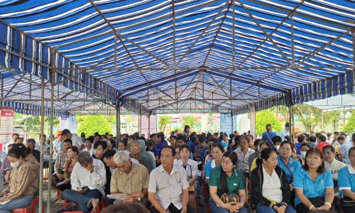 Tổ chức Phiên giao dịch việc làm tại xã Khánh Bình