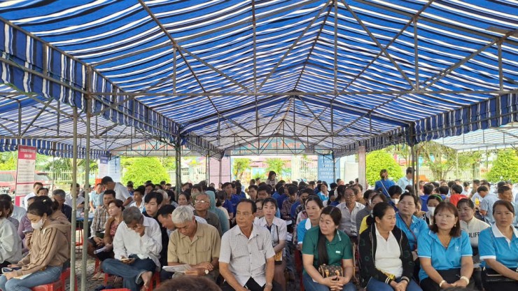 Tổ chức Phiên giao dịch việc làm tại xã Khánh Bình