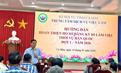 📢Không ngừng hỗ trợ người lao động đăng ký đi làm việc ngoài nước theo hợp đồng