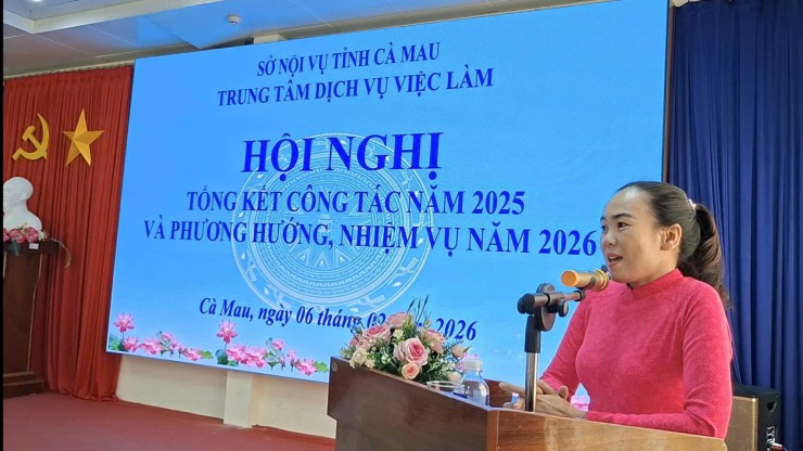 🎉Trung tâm Dịch vụ việc làm tỉnh Cà Mau tổ chức thành công Hội nghị tổng kết công tác năm 2025 và phương hướng, nhiệm vụ năm 2026
