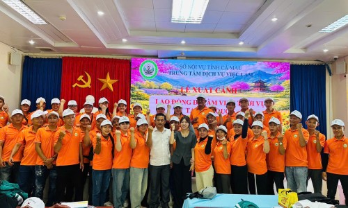 Lễ xuất cảnh cho lao động đi làm việc thời vụ Hàn Quốc năm 2026